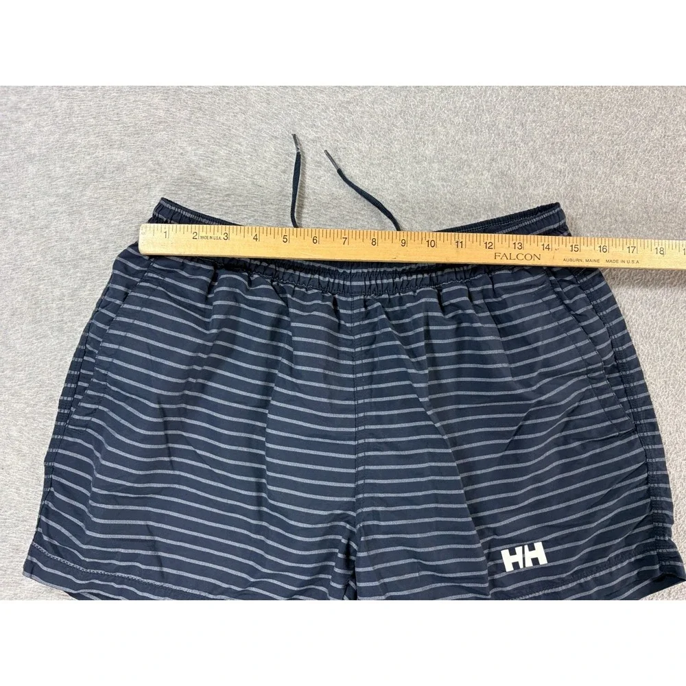 Helly Hansen Mesh Lined Striped Water Shorts (Men's Large) Blue - 5
